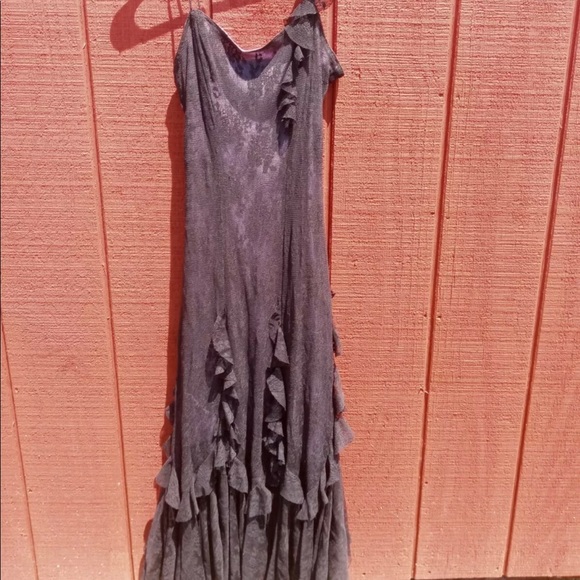 Anna Sui Dresses & Skirts - Anna sui vintage purple black lace (don’t buy read description)